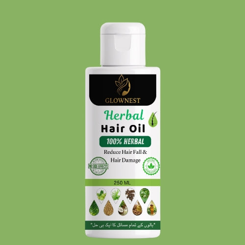 GlowNest Herbal Hair Oil (Only One Solution of all Hair Problems)